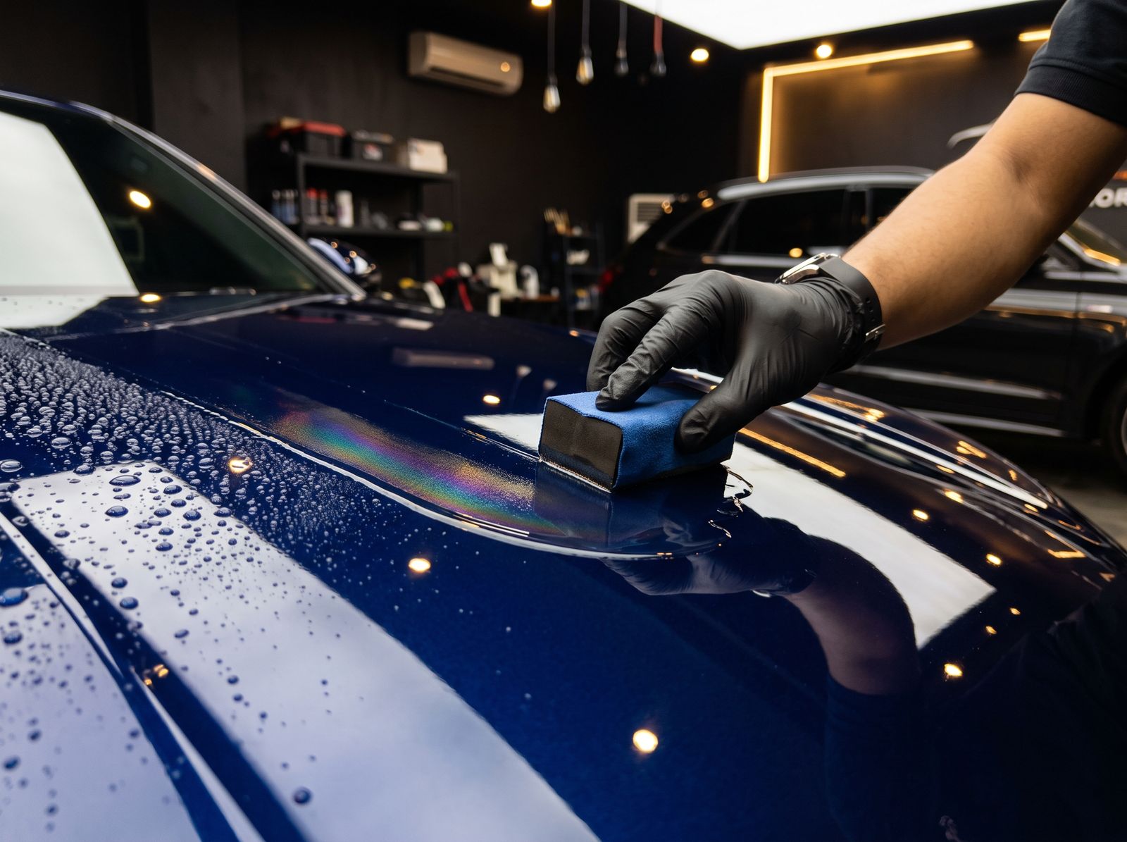 Aplikasi nano coating pada kap mobil: lapisan pelindung agar cat lebih kilap dan tahan baret